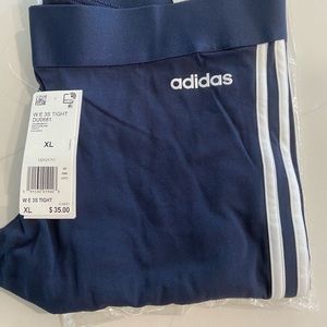 Womens Blue Adidas tights size xl